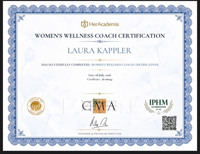 Laura Kappler Women's Wellness Coach Certification